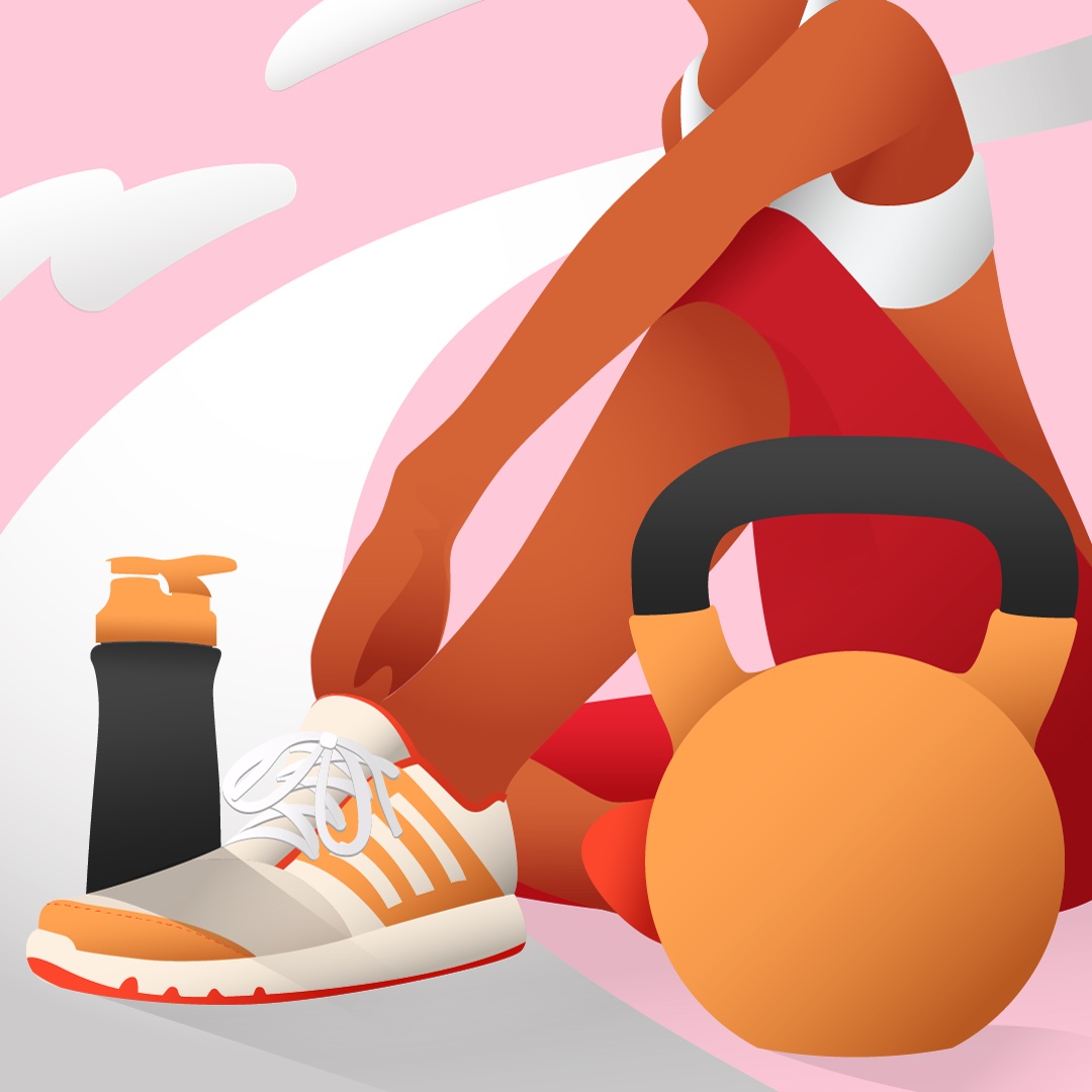 Design work for a wellness brand