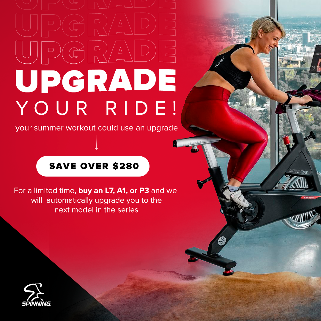 Spinning instructor recruitment ad creative